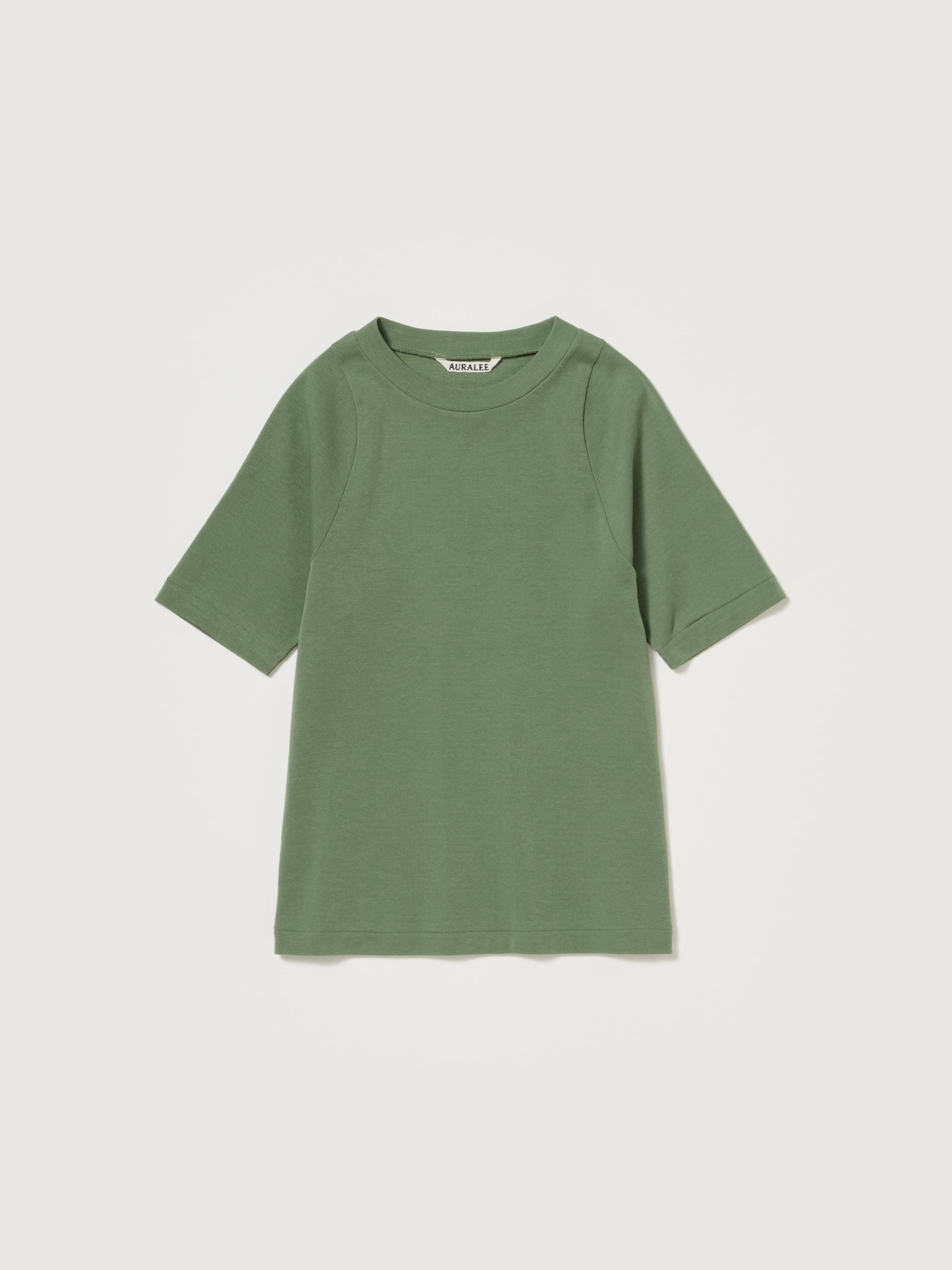 ORGANIC COTTON FINE RIB TEE 詳細画像 SAGE GREEN 1
