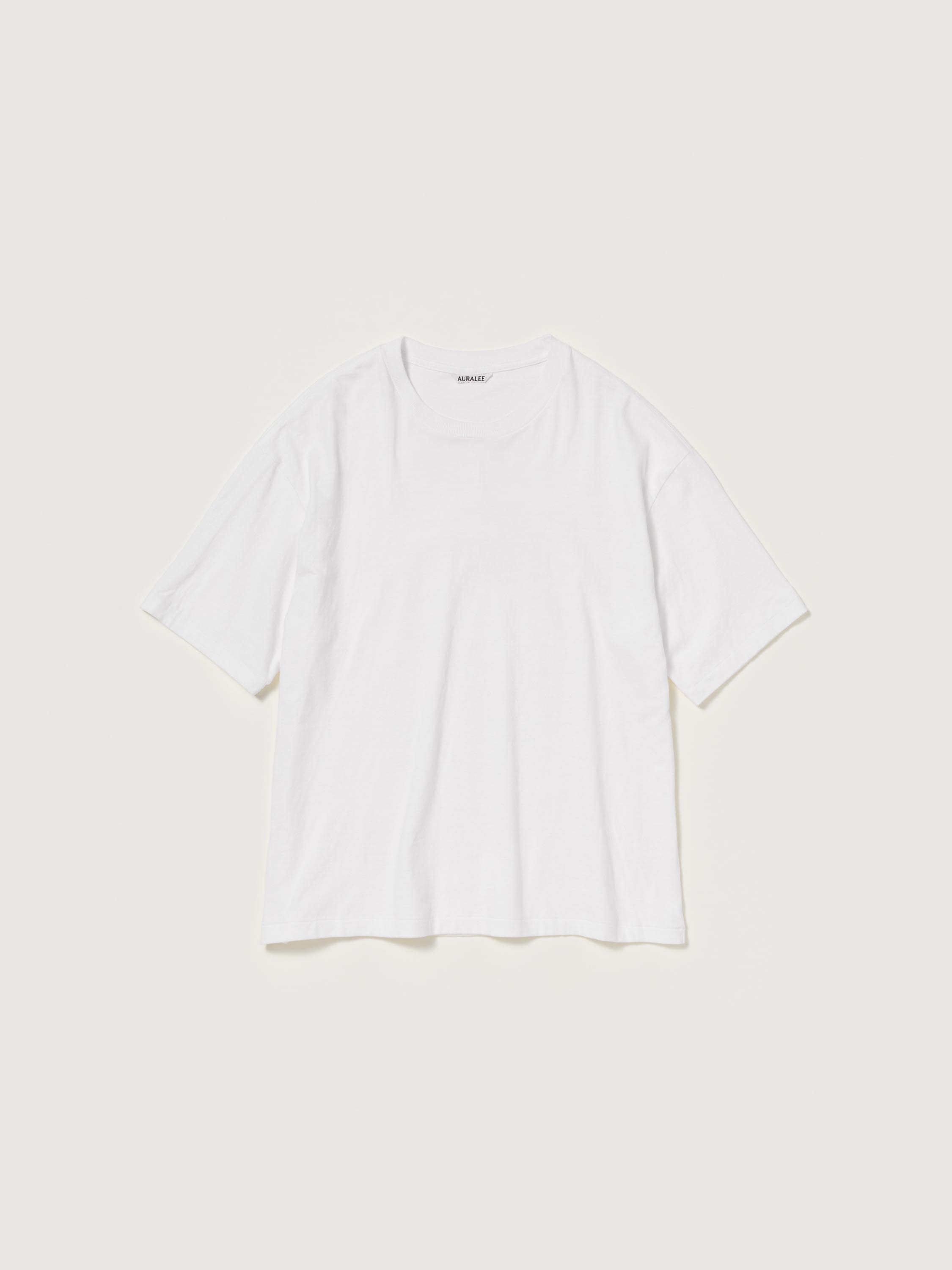 BRUSHED ORGANIC COTTON JERSEY TEE 詳細画像 WHITE 1