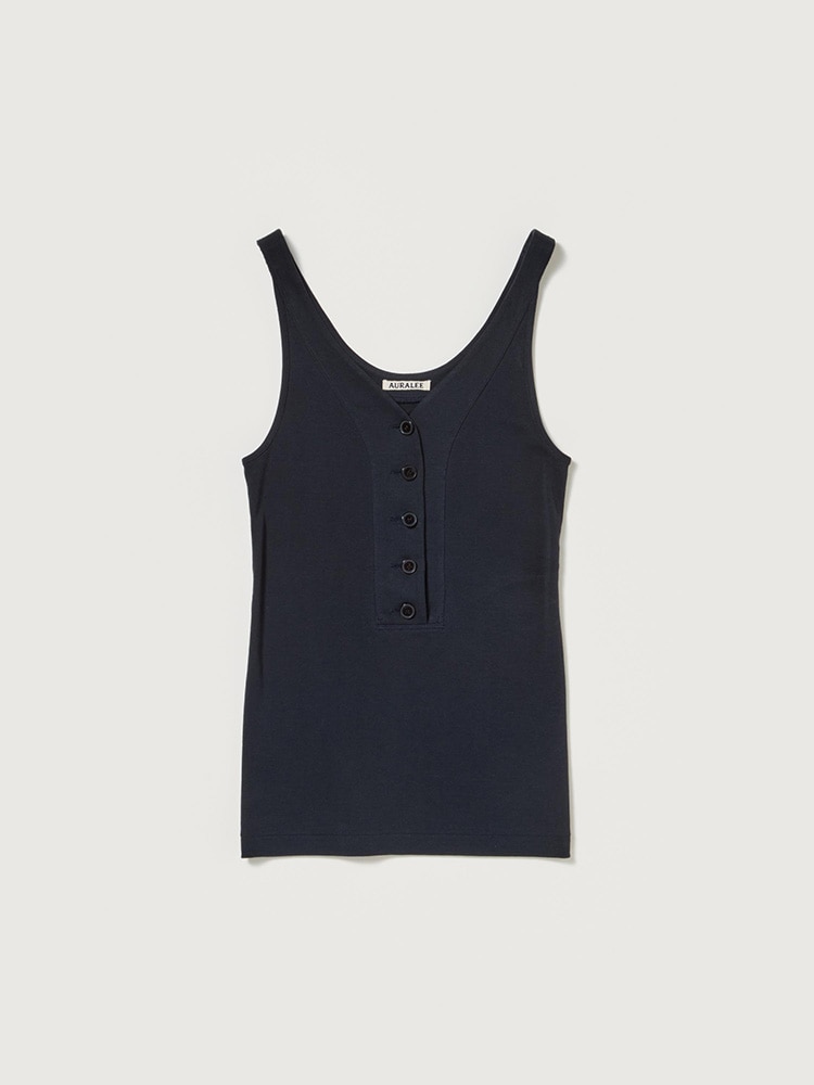 ORGANIC COTTON FINE RIB TANK