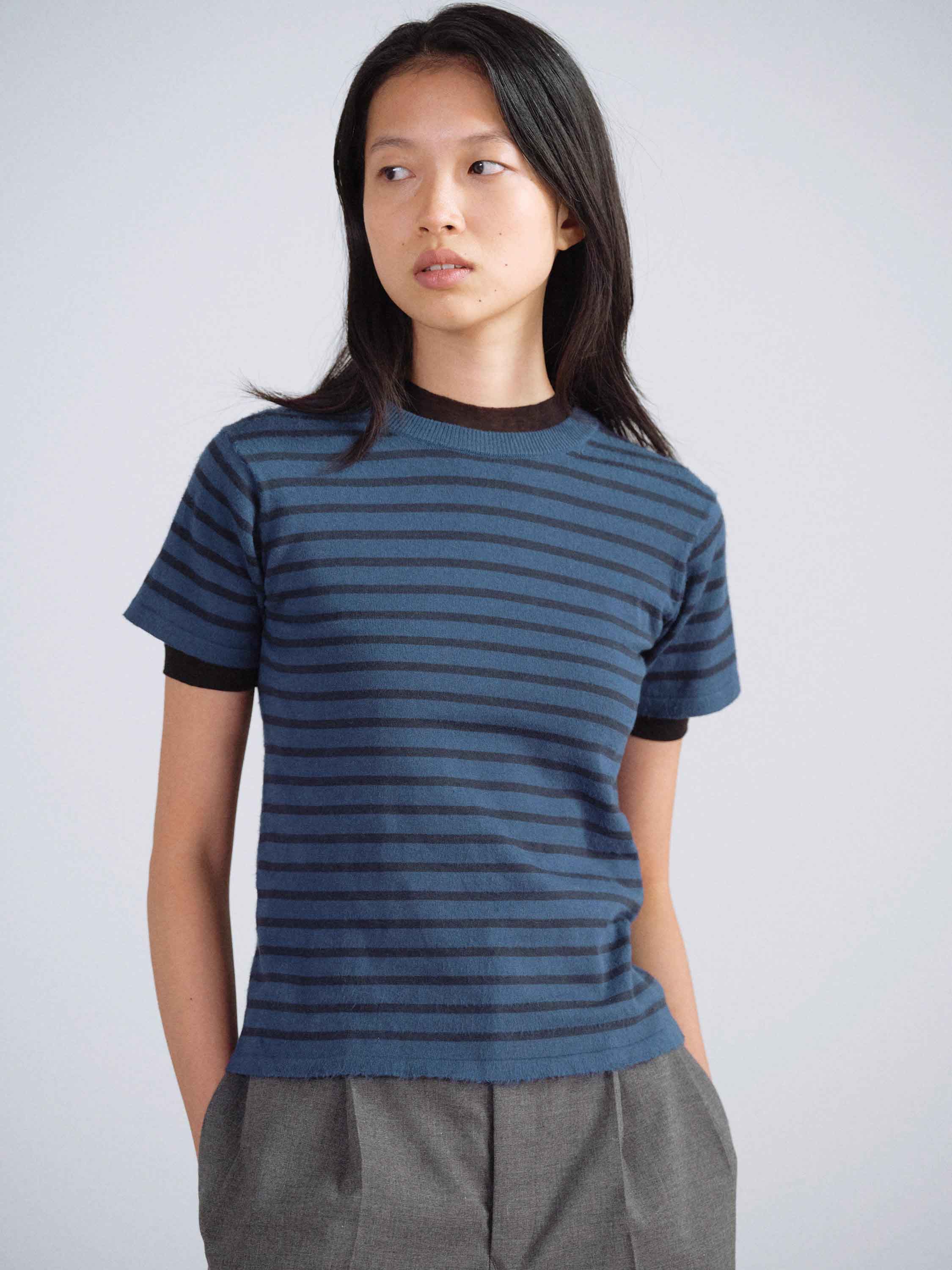 HIGH GAUGE COTTON KNIT TEE