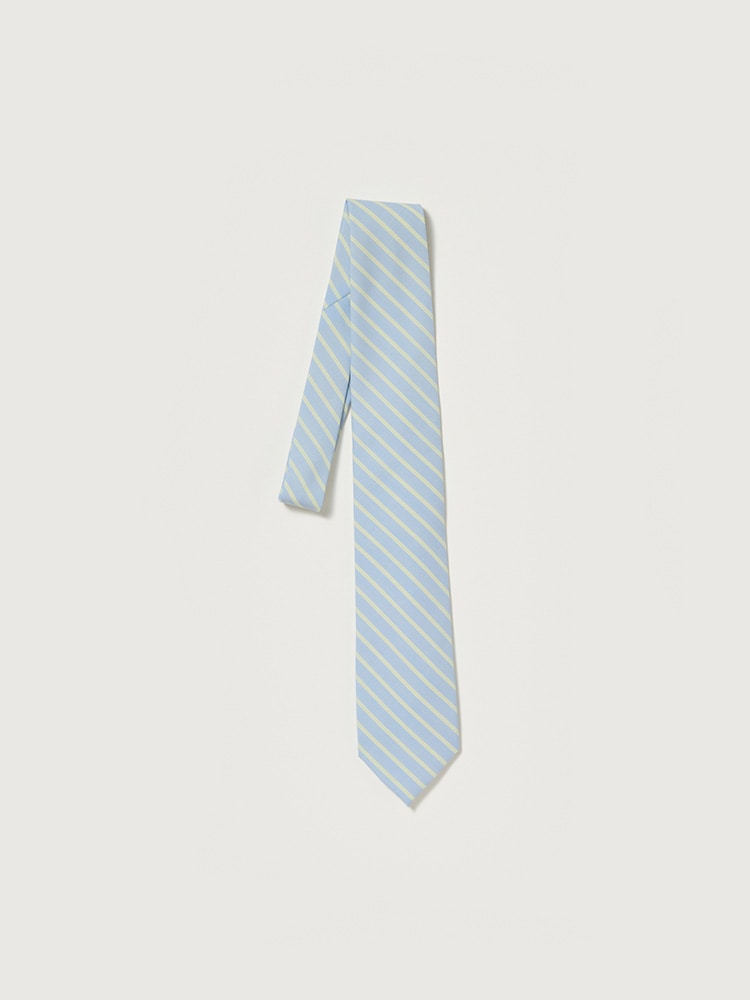 SUPER FINE WOOL STRIPE TIE