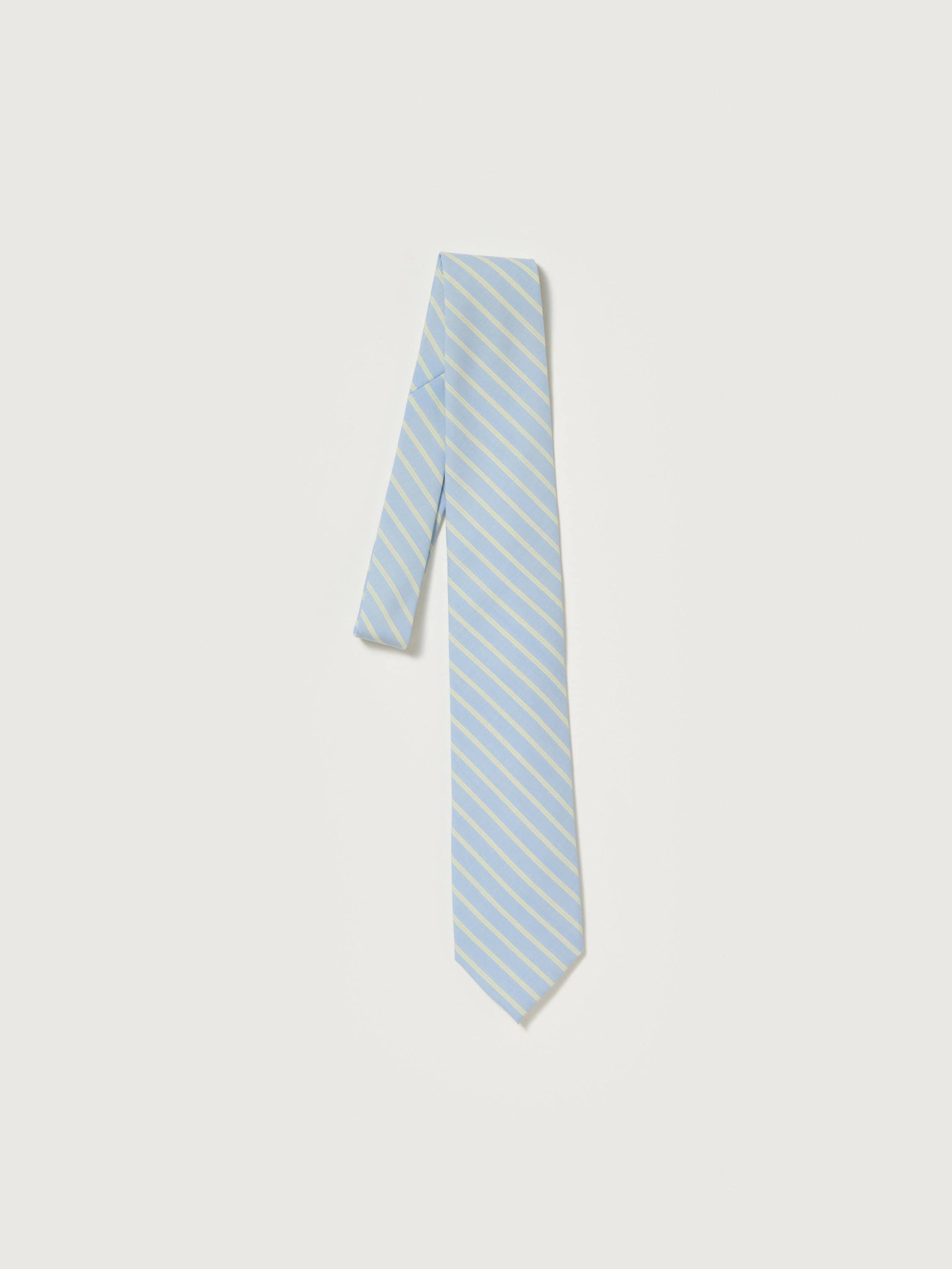SUPER FINE WOOL STRIPE TIE 詳細画像 SAX BLUE STRIPE 1