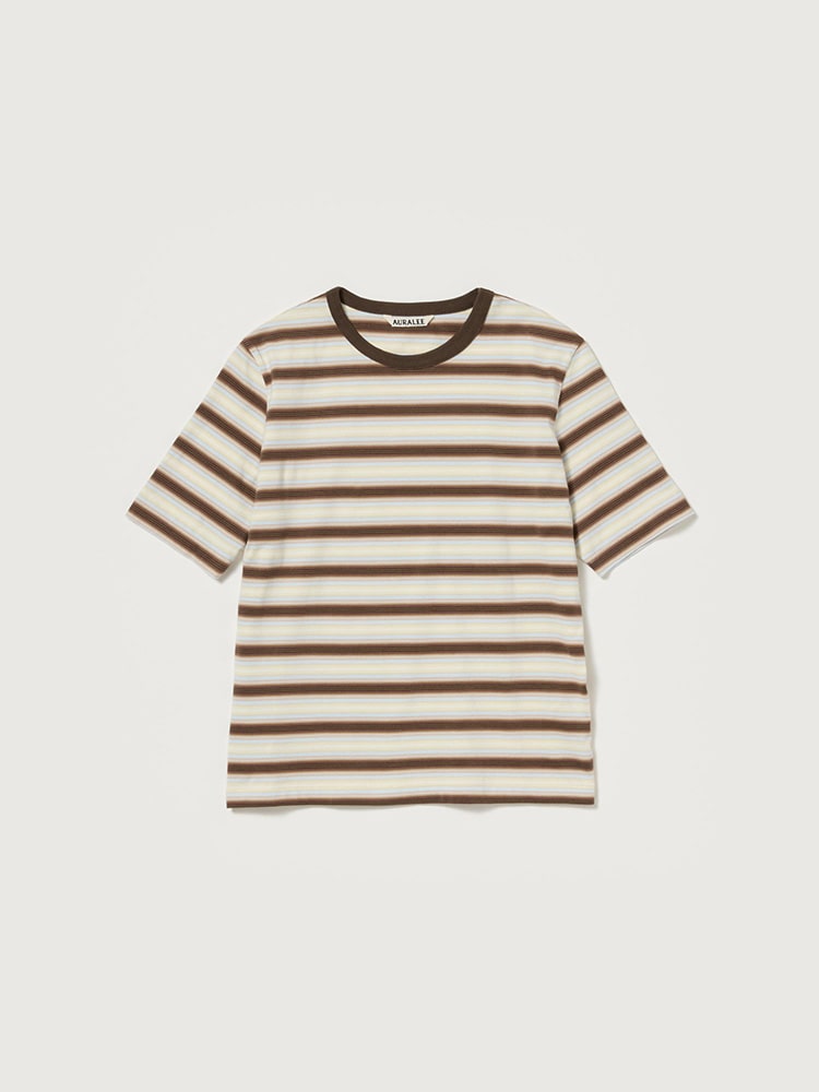 GRADIENT STRIPE JERSEY TEE