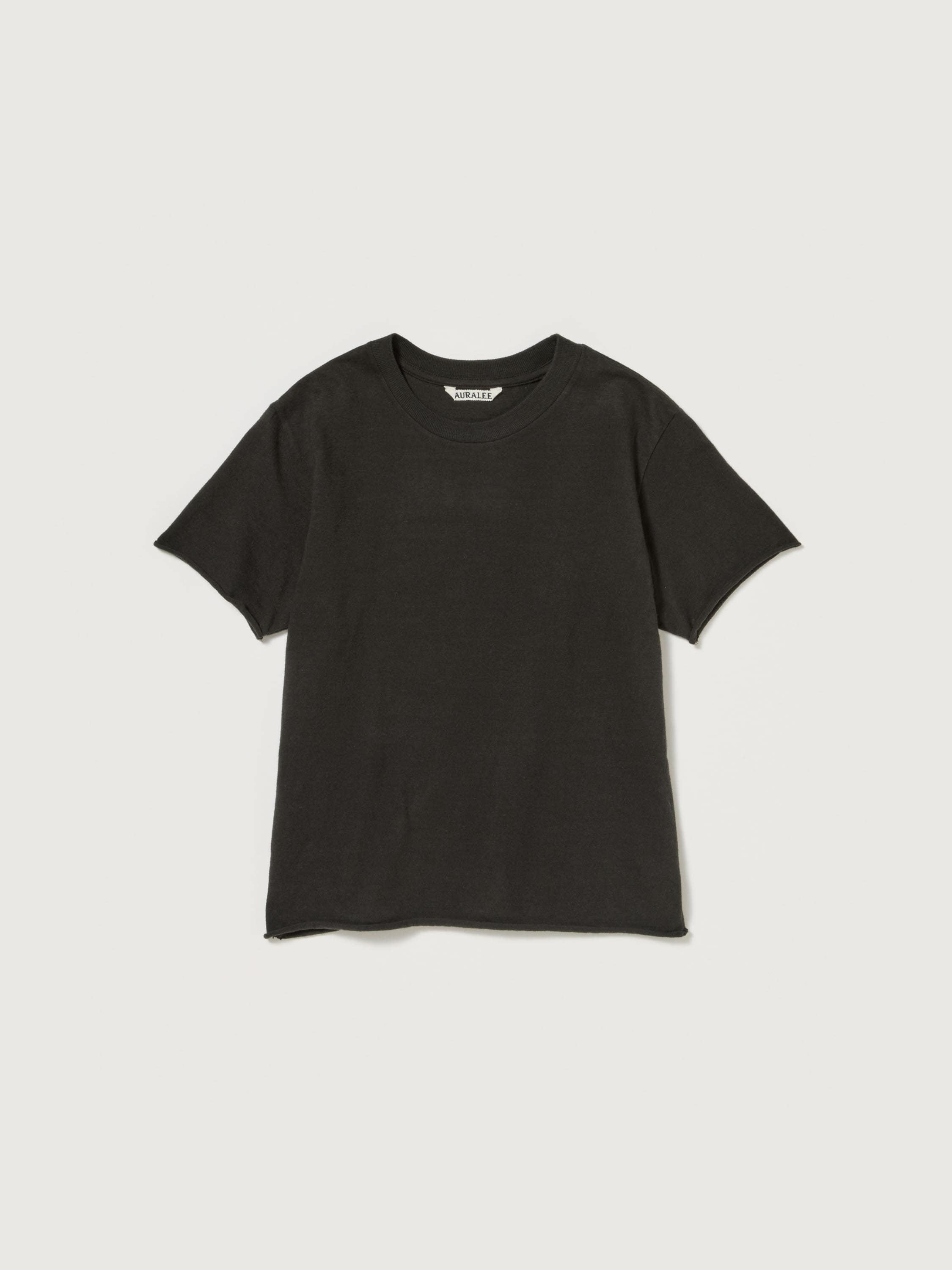 BRUSHED ORGANIC COTTON JERSEY TEE 詳細画像 INK BLACK 1