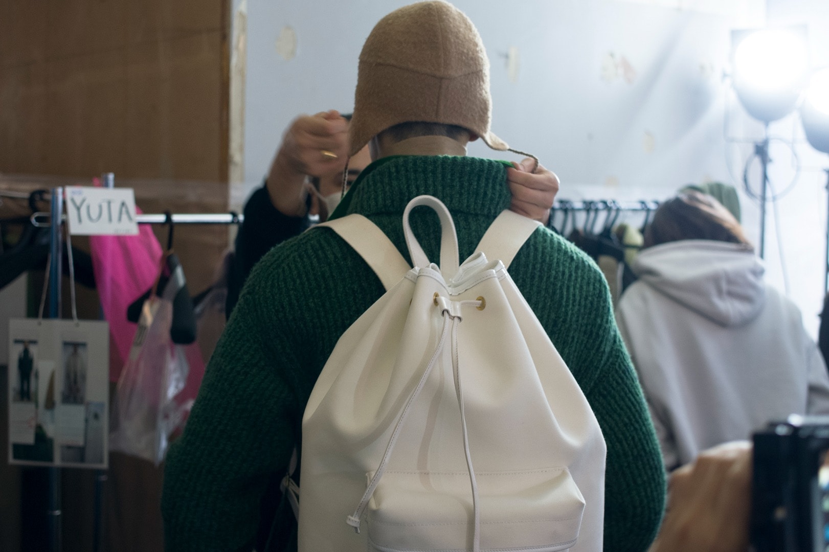 Autumn Winter 2022 Backstage Photographed by Shota Kono